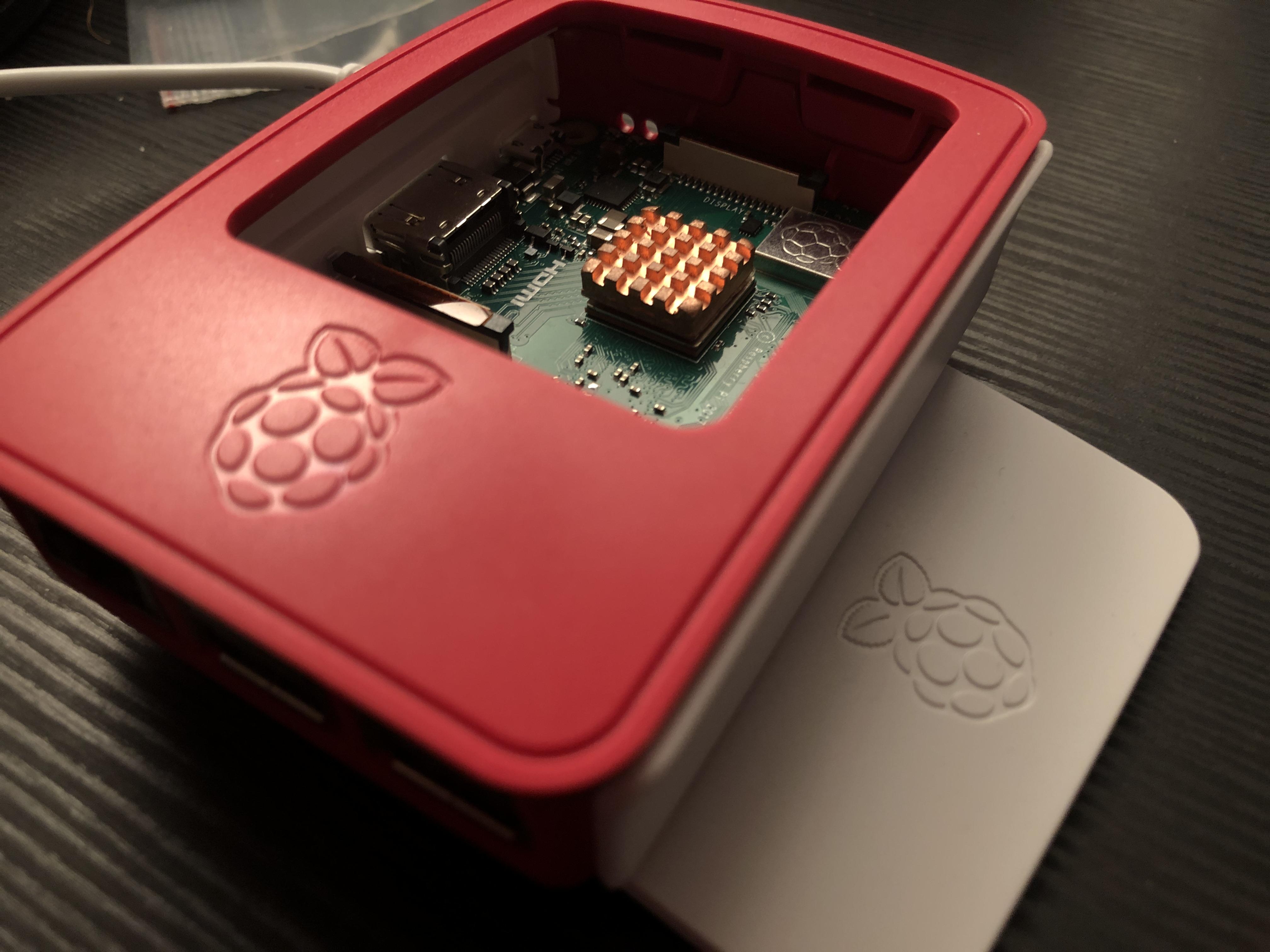 A Raspberry Pi 3B+